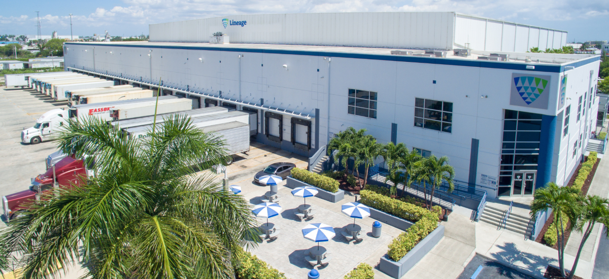 Lineage Spotlight on Lineage's PortCentric Miami Cold Storage Facilities
